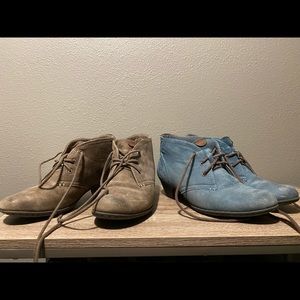 2 pairs of used Cobb Hill Ankle boots, Size 6M